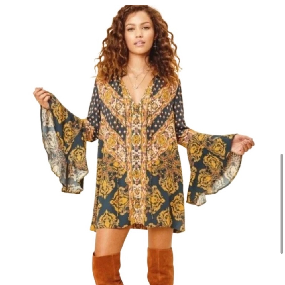 Free People Multicolor Bohemian Tunic - Picture 3 of 11